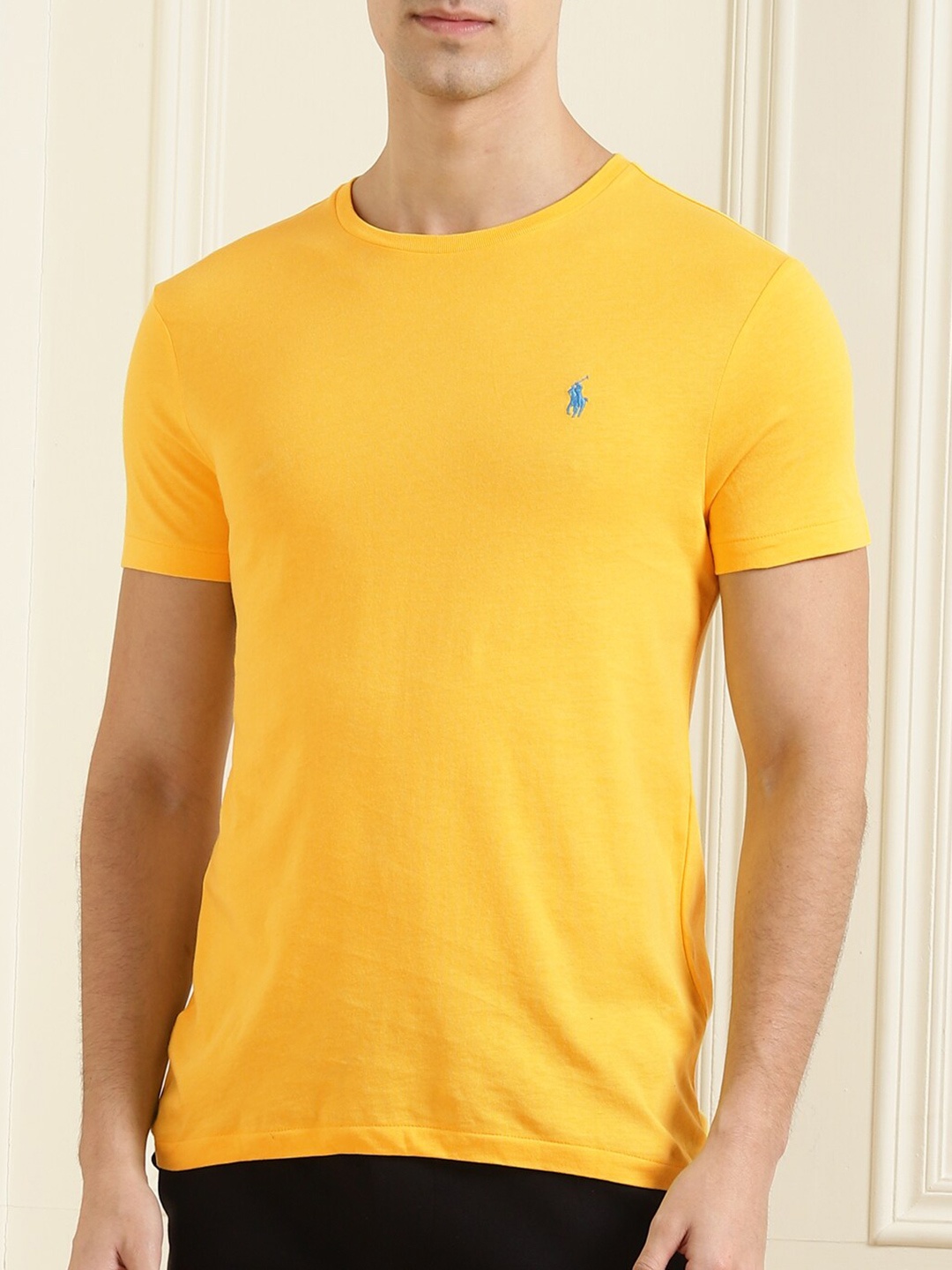 

Polo Ralph Lauren Men Yellow T-shirt