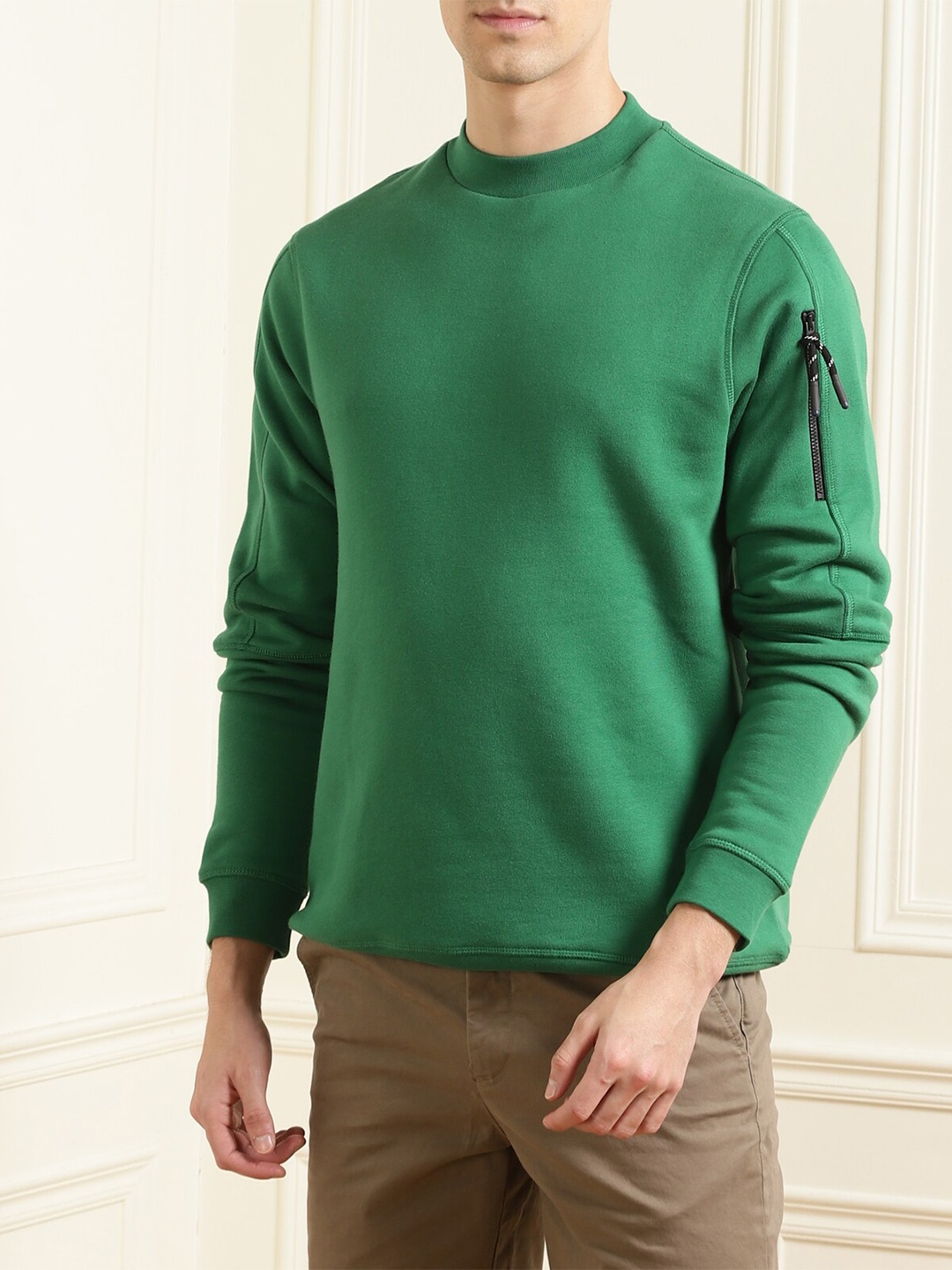 

Ted Baker Men Green Sweatshirt