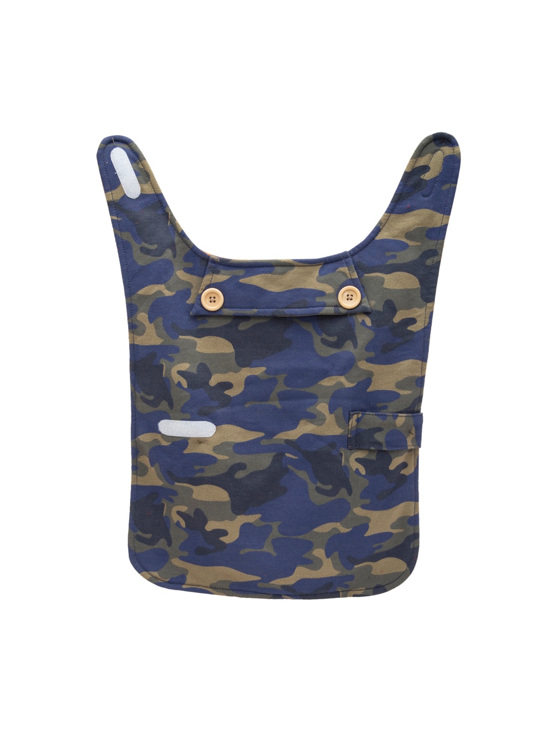 

Lulala Blue Navy Blue Camouflage Cotton Dog Jacket