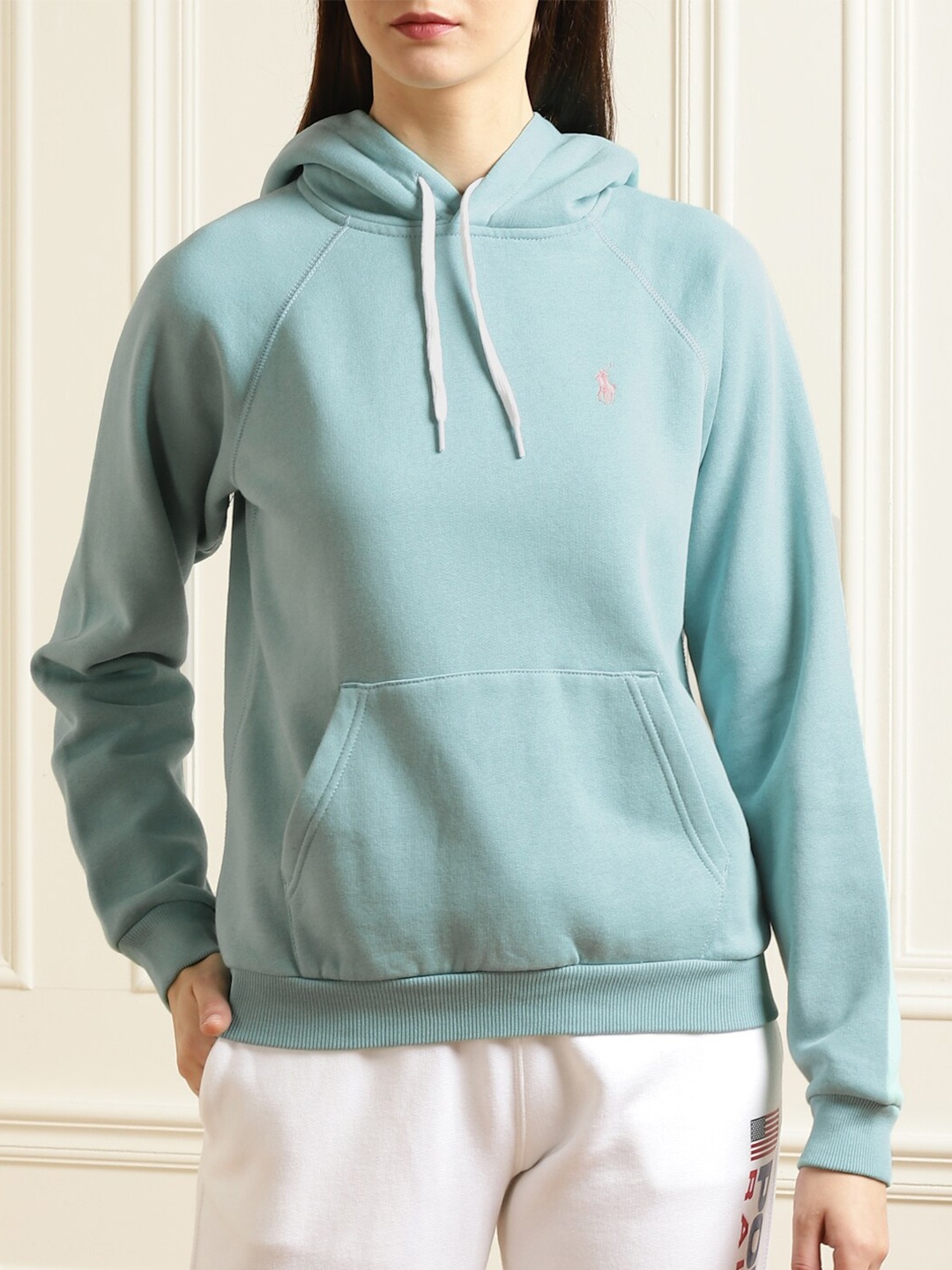 

Polo Ralph Lauren Women Green Hooded Sweatshirt