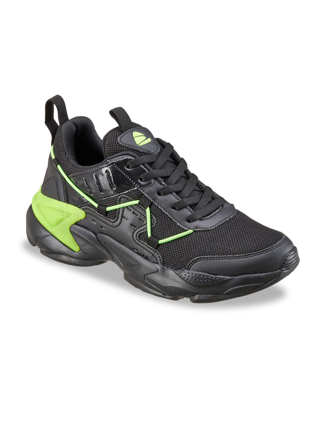 

Duke Men Black Mesh Running Shoes