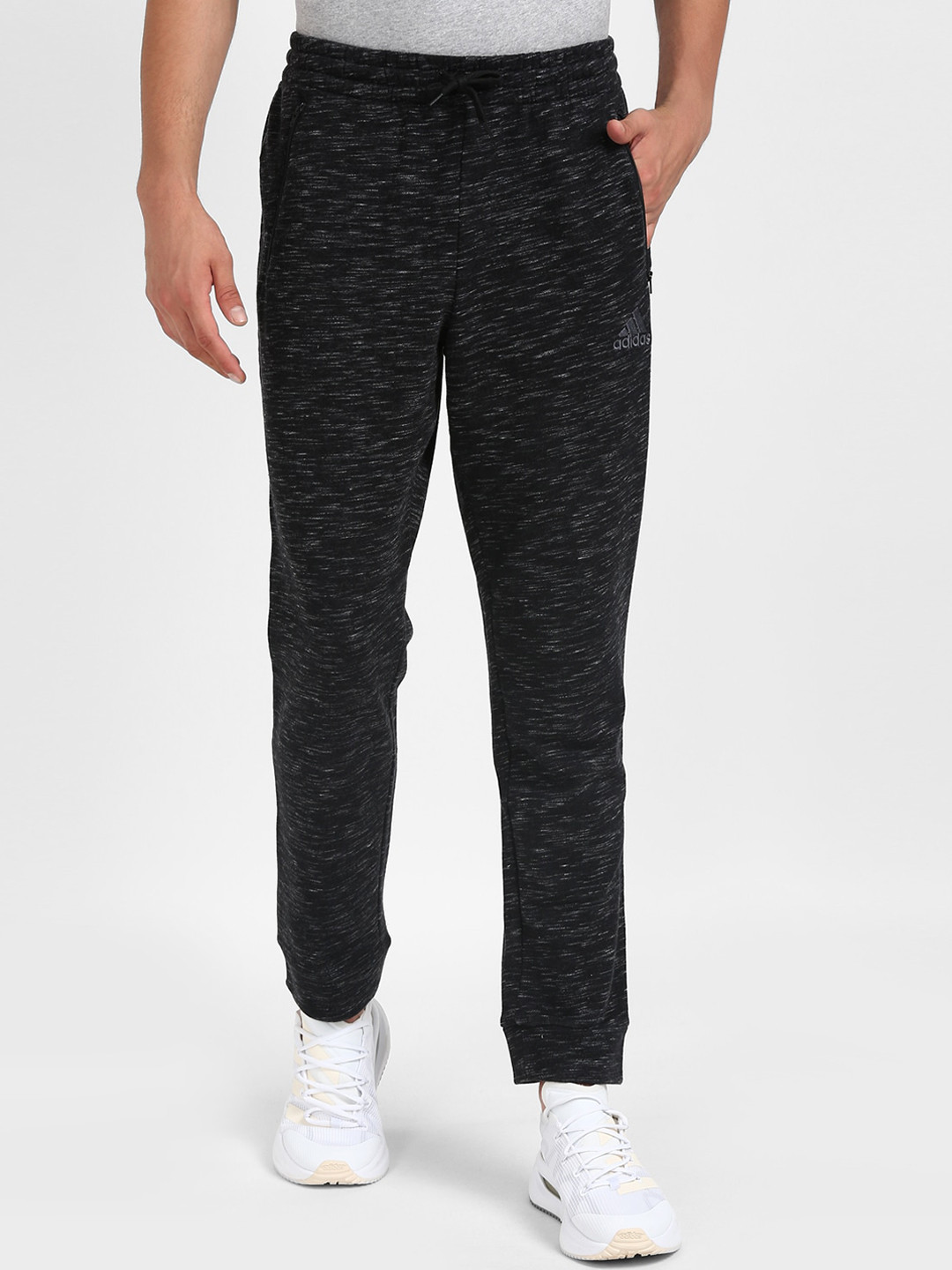 

ADIDAS Men Black Solid Track Pants