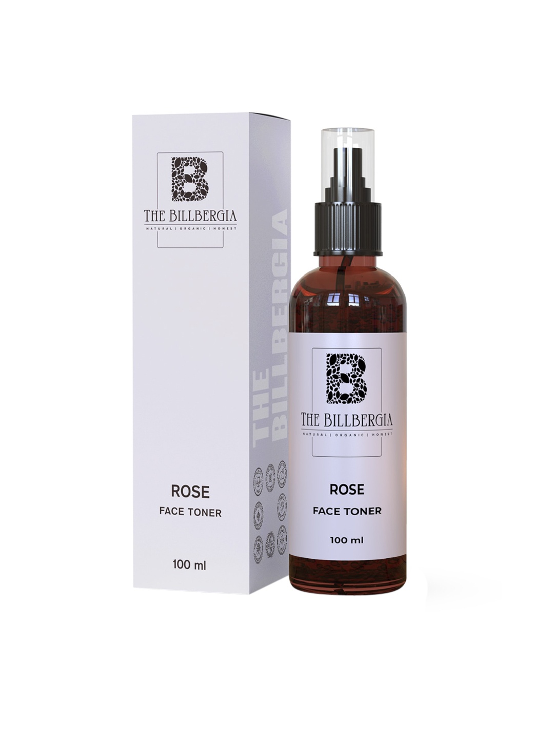 

Rose Water Skin Toner for Natural Glow Enhancement, Transparent