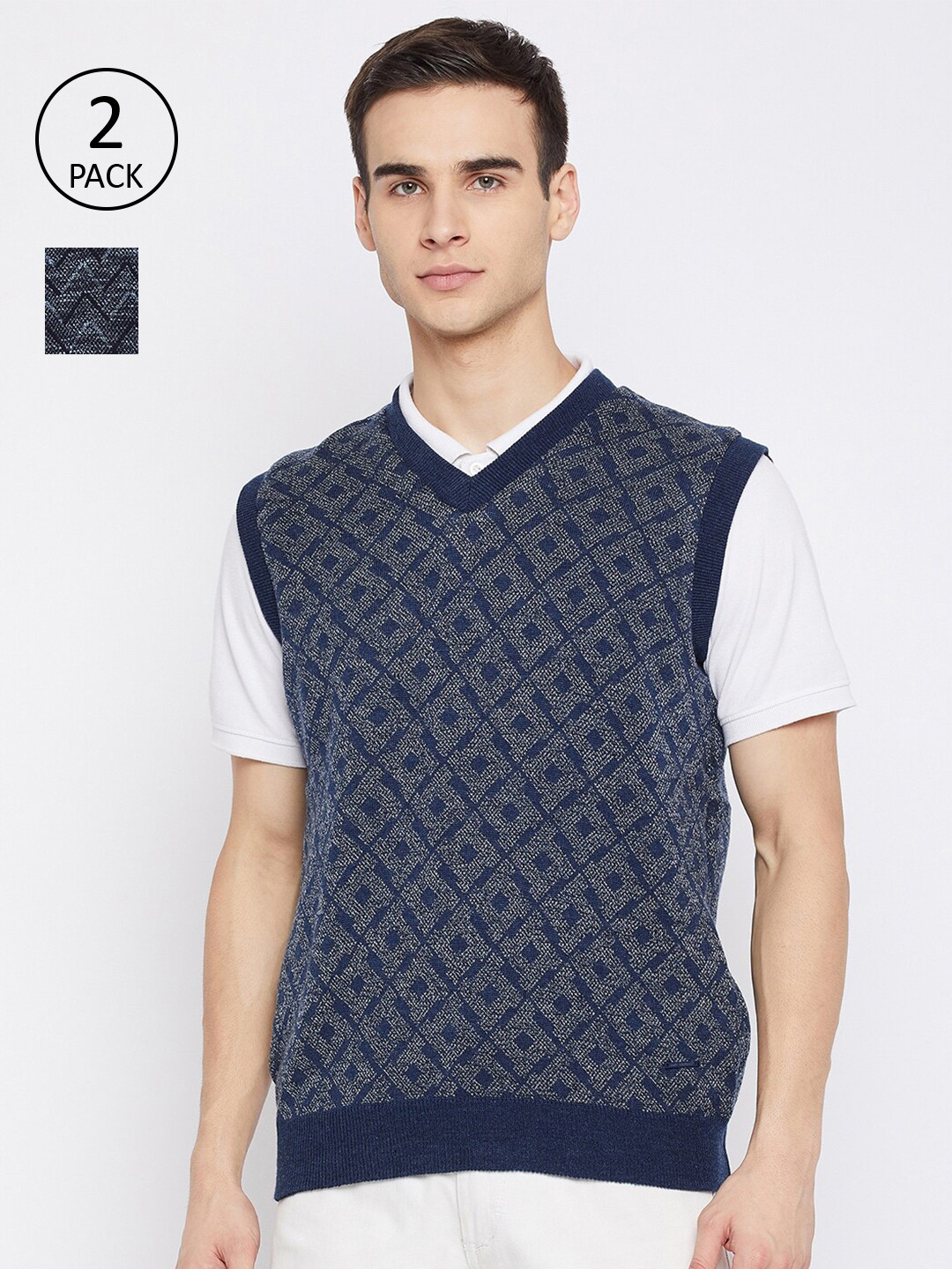 

Duke Men Blue Pullover