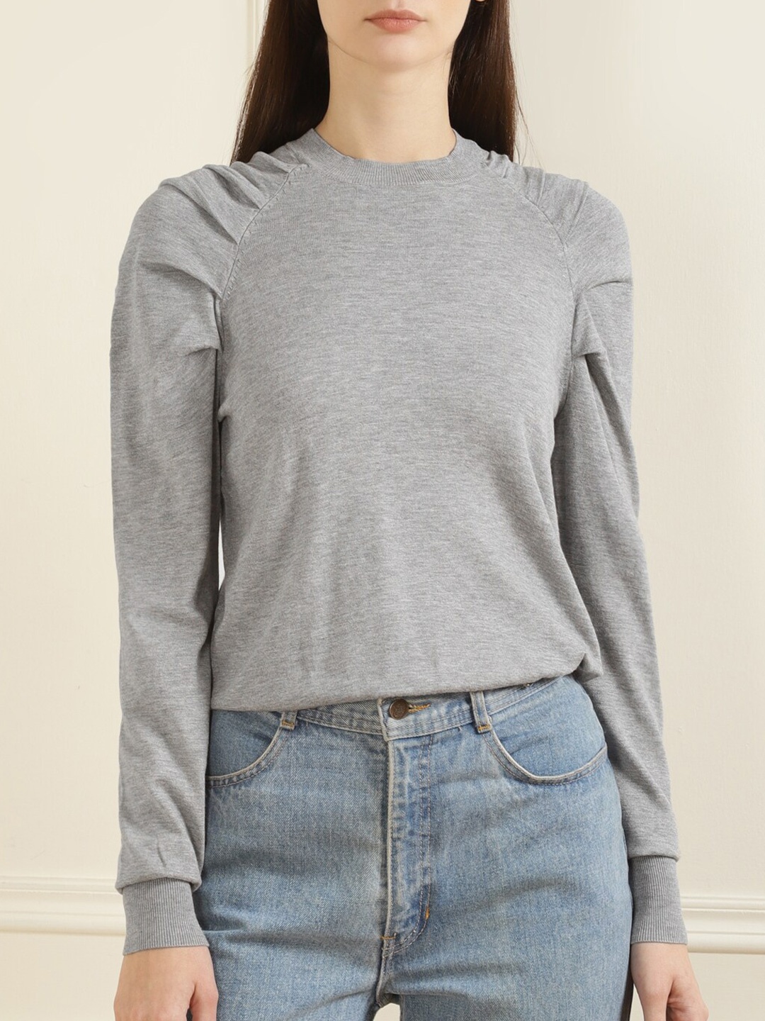 

Ted Baker Women Grey Sweater Vest