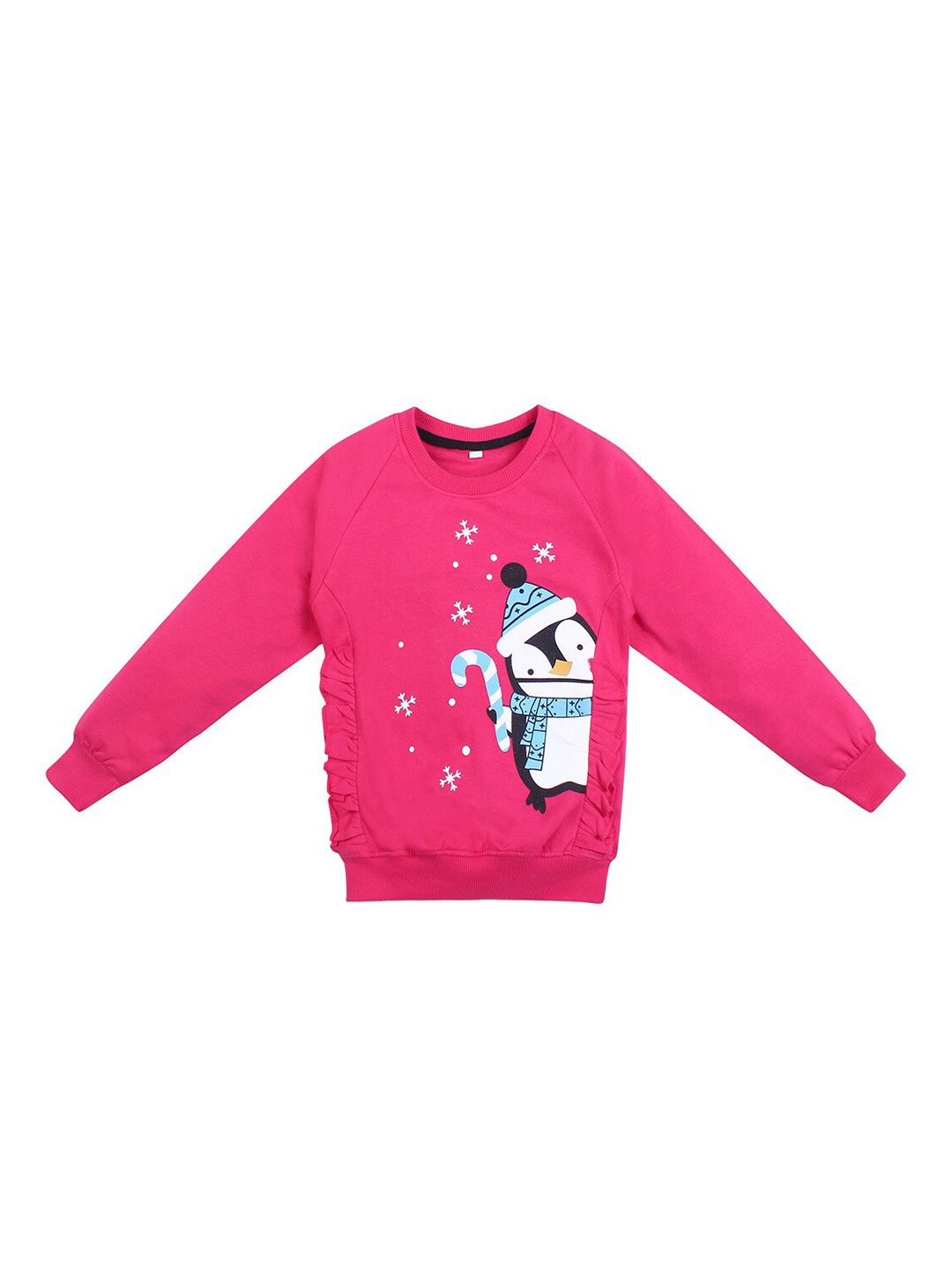 

Superminis Girls Pink Printed Sweatshirt