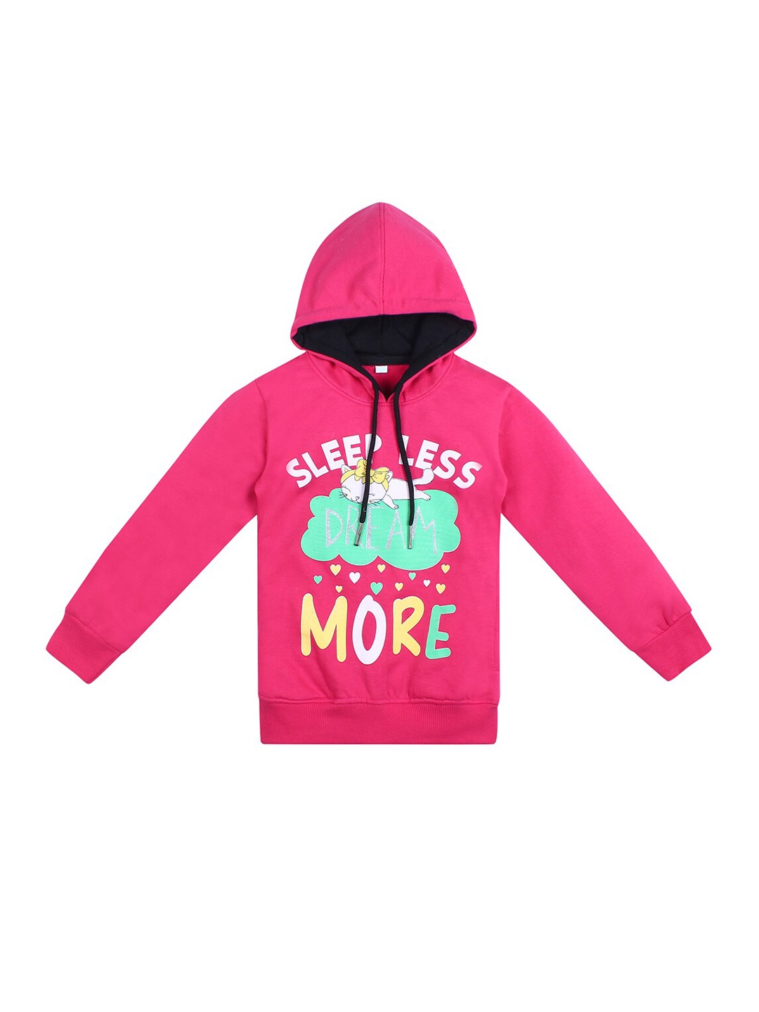 

Superminis Unisex Kids Pink Printed Sweatshirt