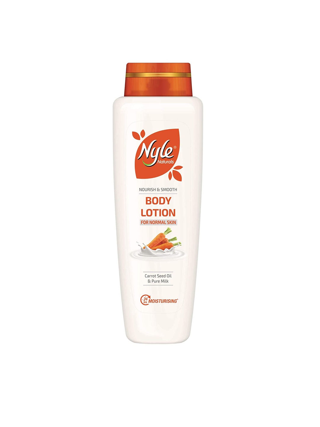 

Nyle Naturals Nourish & Smooth Body Lotion - Carrot 400 ml, White