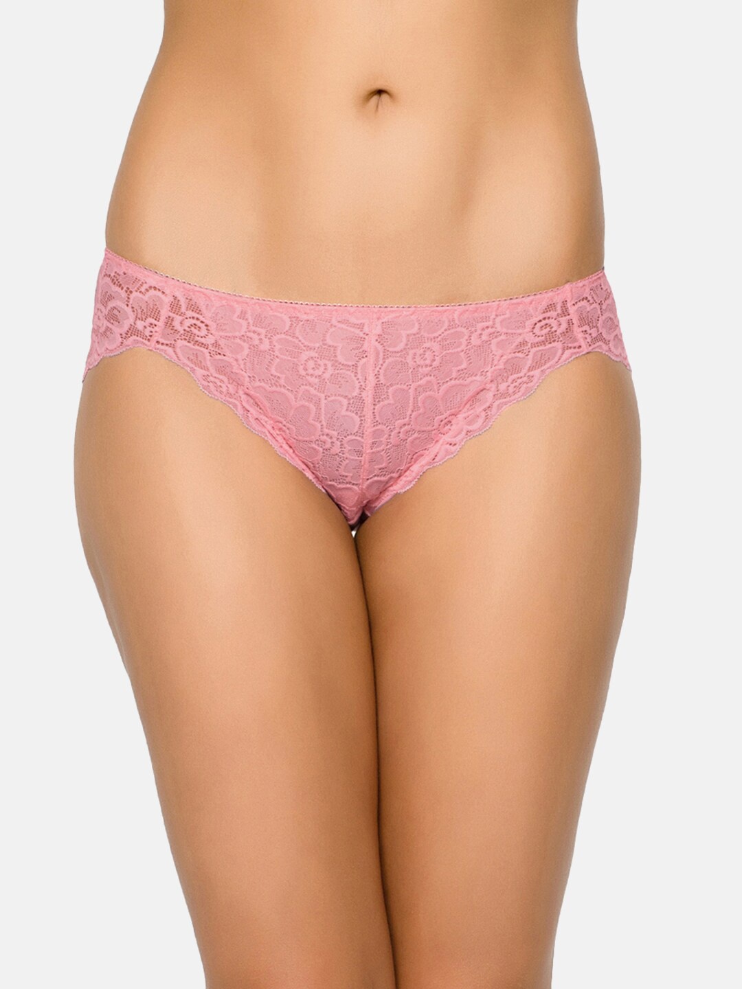 

Wacoal Women Pink Self-Design Bikini Briefs
