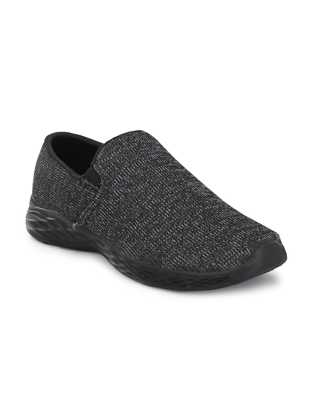 

Yuuki Men Black Slip On Casual Shoes