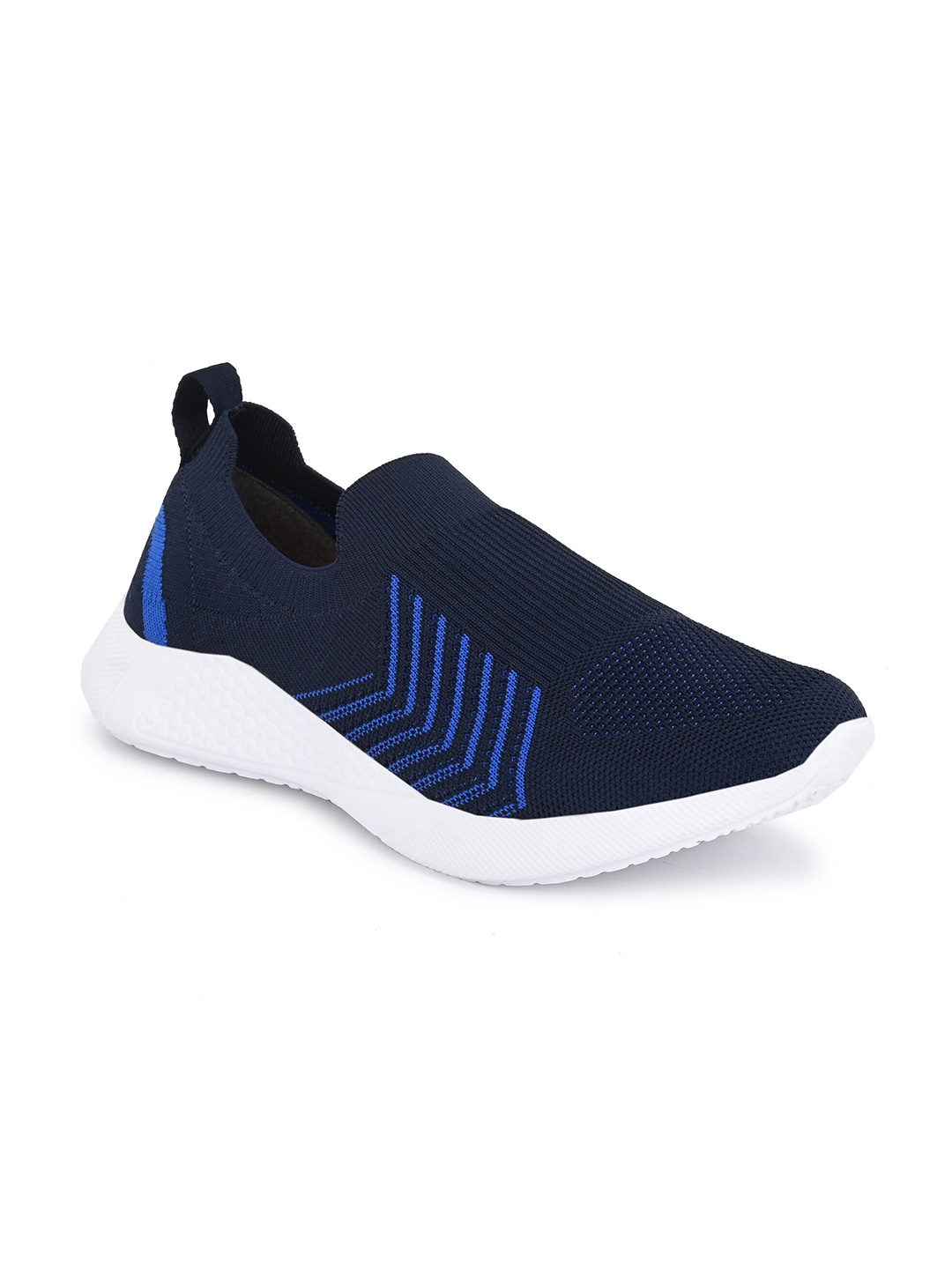 

Yuuki Men Navy Blue Mesh Walking Non-Marking Shoes