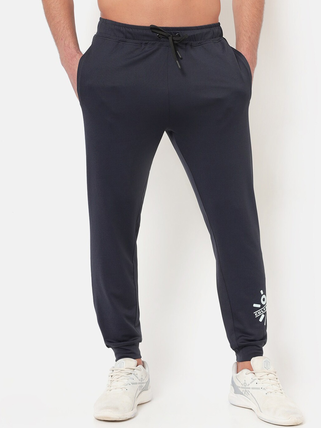 

Cultsport Men Navy Blue Solid Joggers