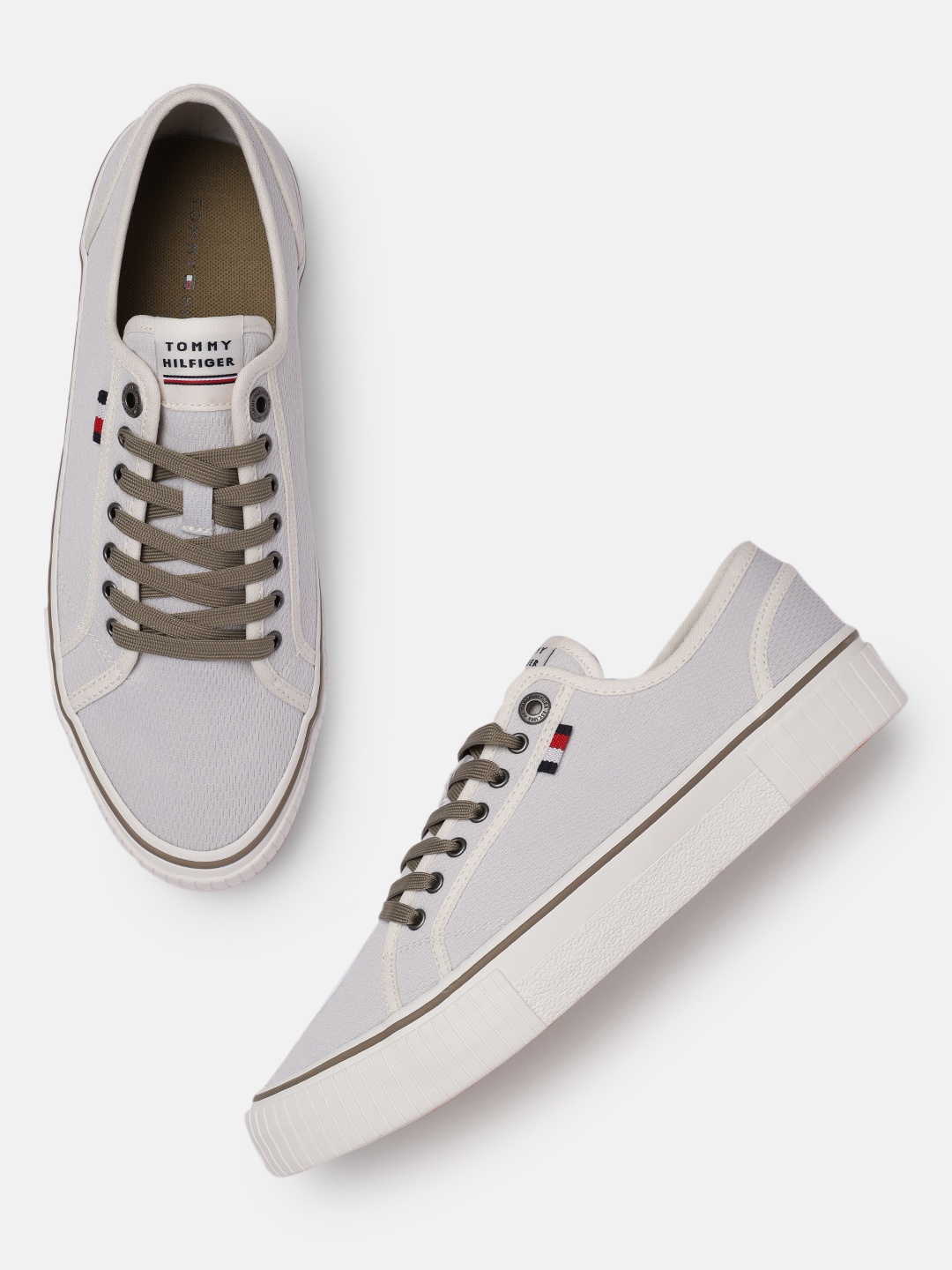 

Tommy Hilfiger Men Grey Sneakers