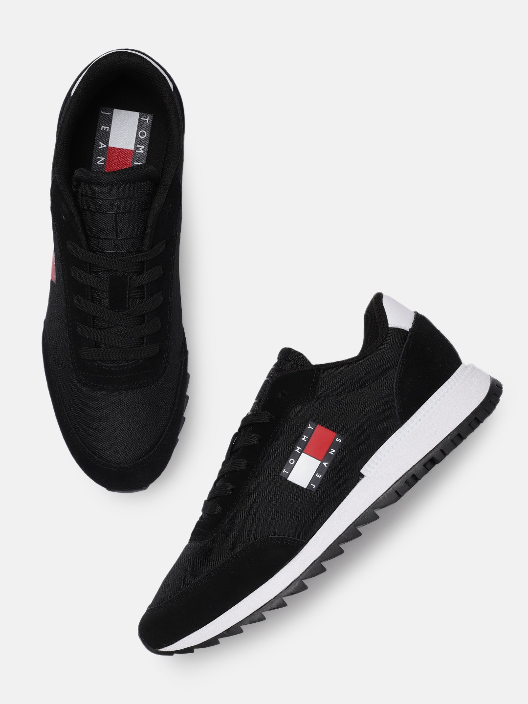 

Tommy Hilfiger Men Black Sneakers