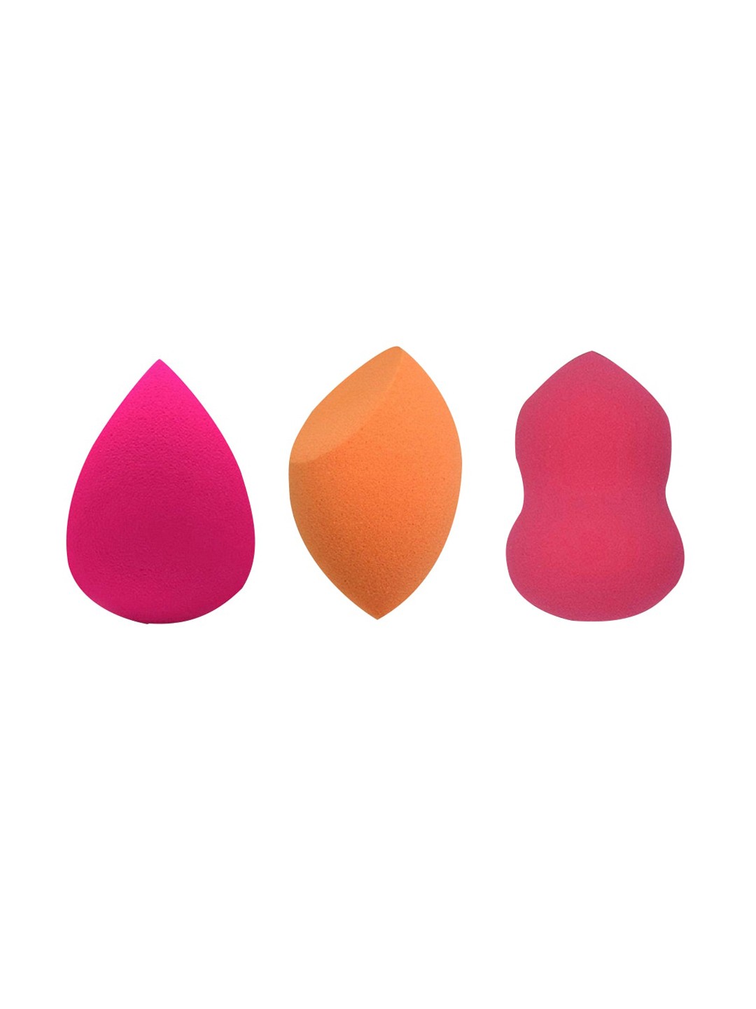 

AYA Makeup Multicoloured Pack Of 3 Foundation Applicators Sponge, Multi