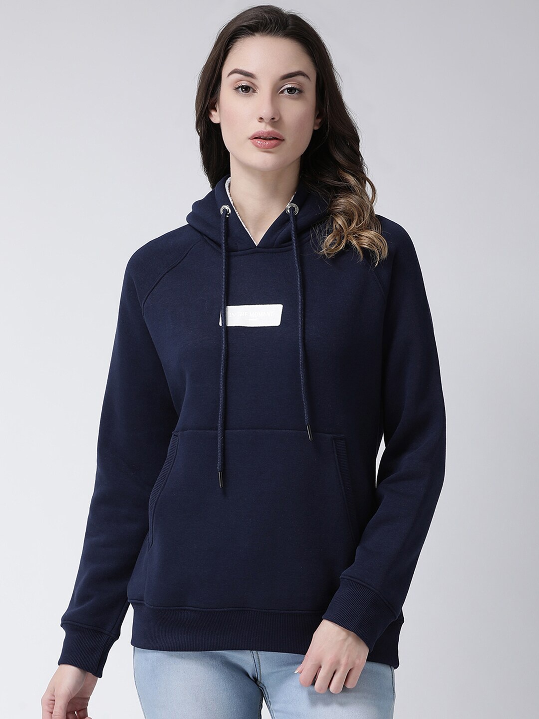 

Club York Women Navy Blue Sweatshirt