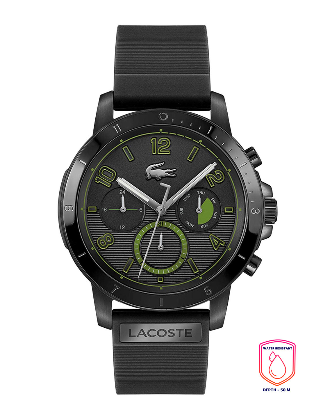 

Lacoste Men Black Analogue Multi Function Watch 2011121