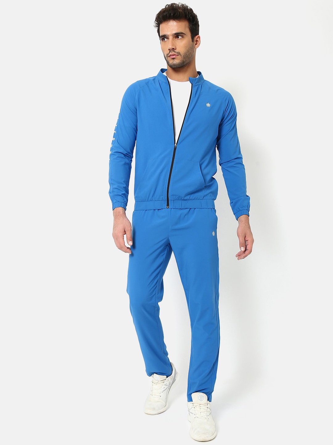 

Cultsport Men Blue Solid Tracksuit