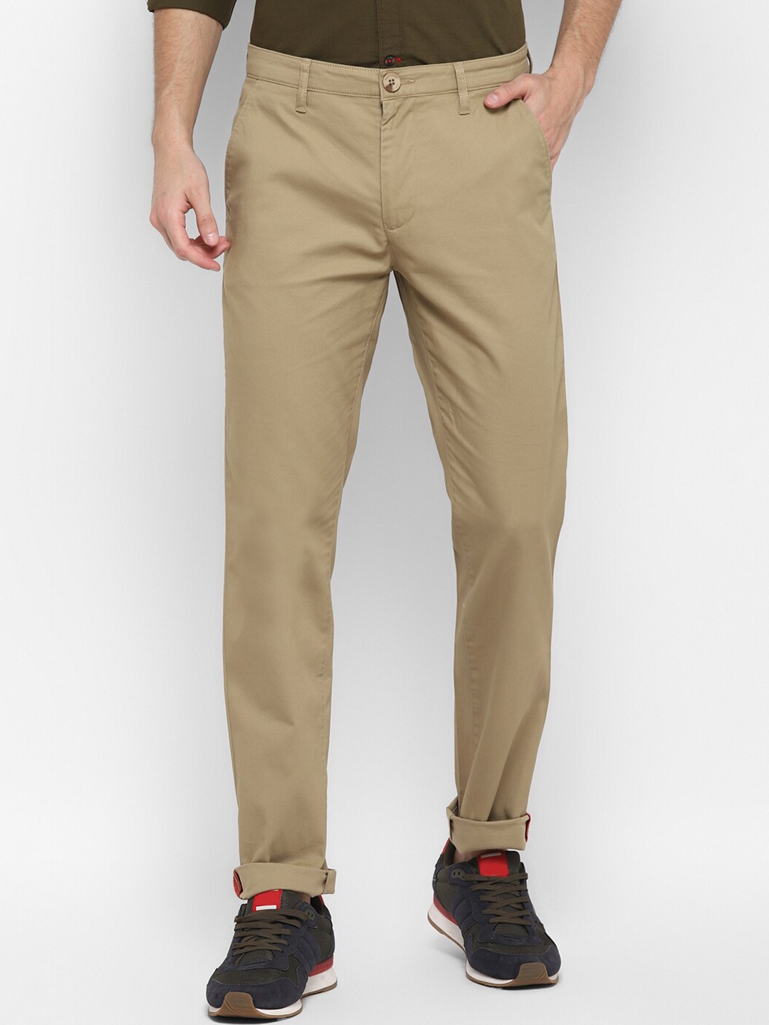 

Red Chief Men Brown Trousers