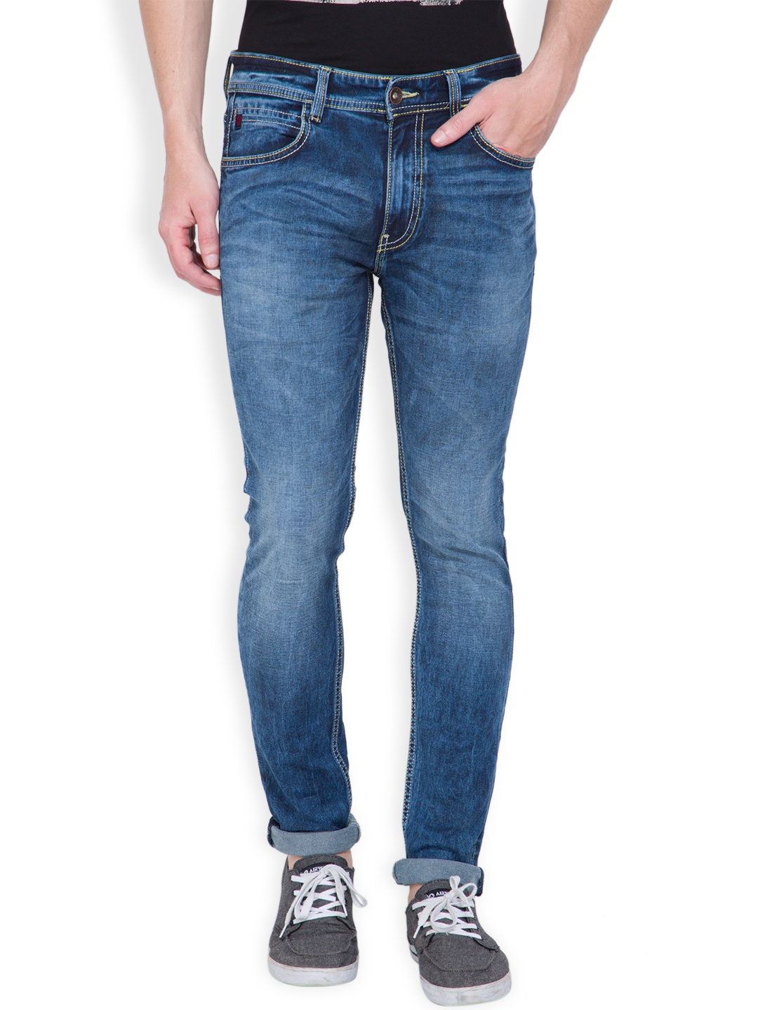 

LOCOMOTIVE Blue Slim Stretchable Jeans