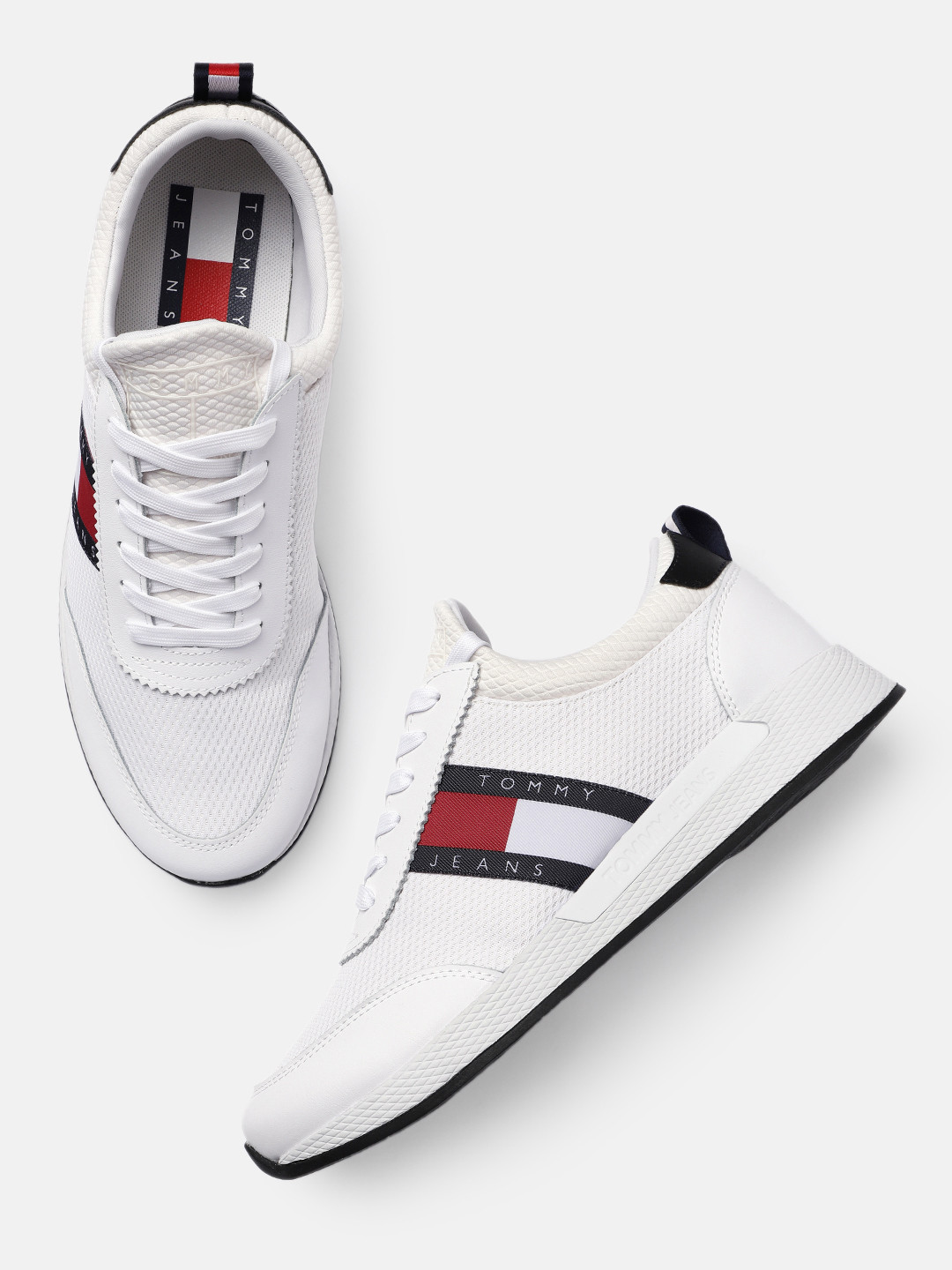 

Tommy Hilfiger Men White Flexi Sneakers