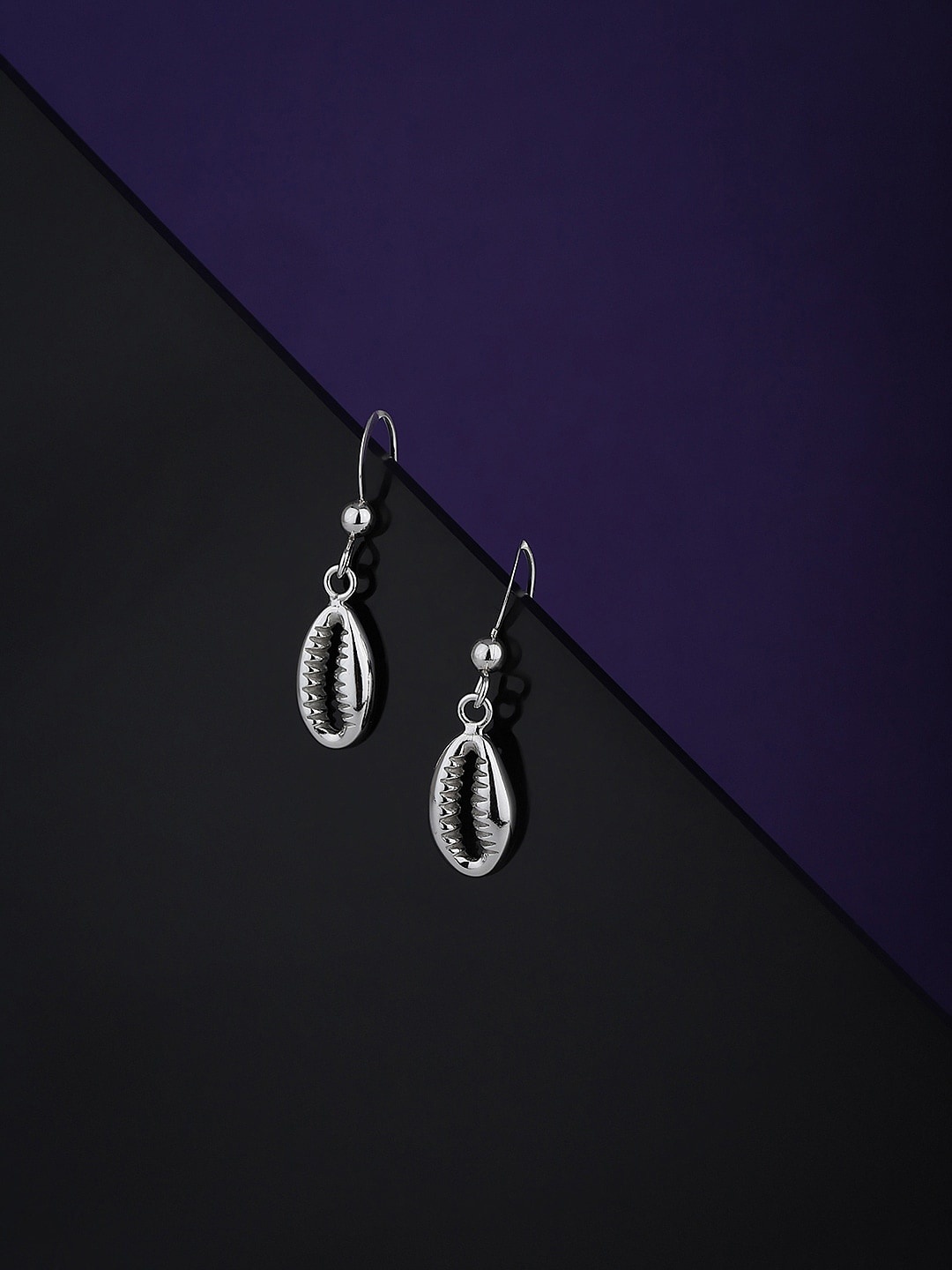 

VANBELLE 925 Sterling Silver Oval Drop Earrings