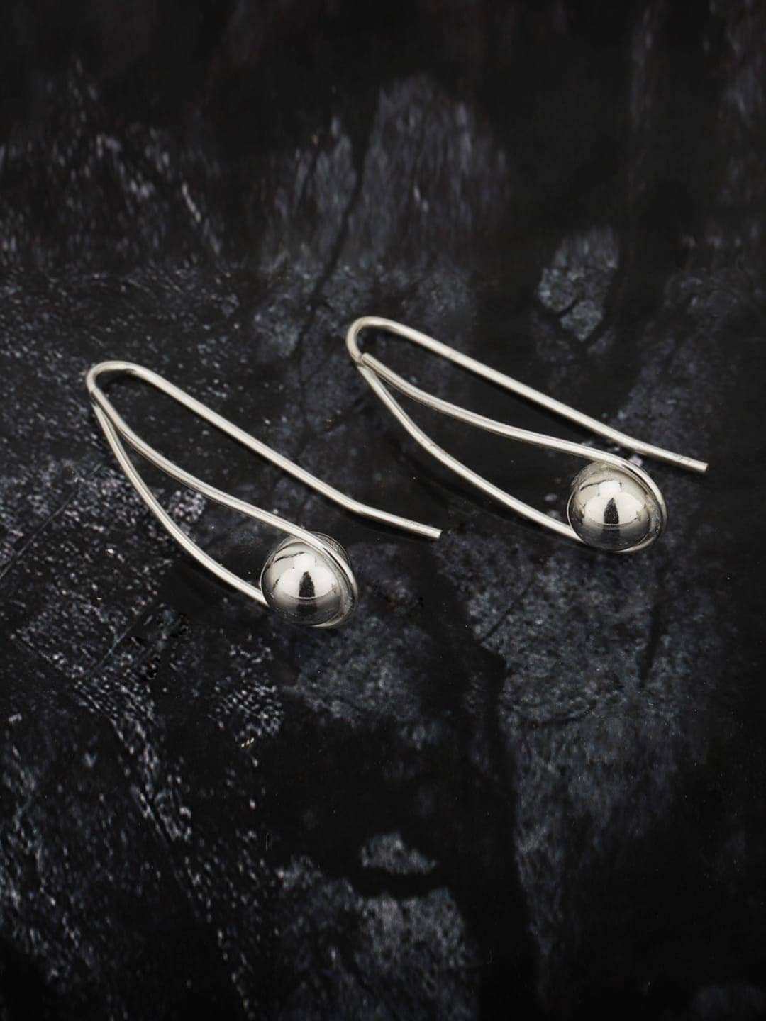 

VANBELLE 925 Sterling Silver Teardrop Shaped Drop Earrings