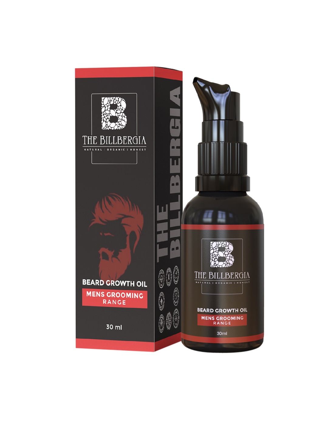 

THE BILLBERGIA Beard Growth Oil - 30 ml, Transparent