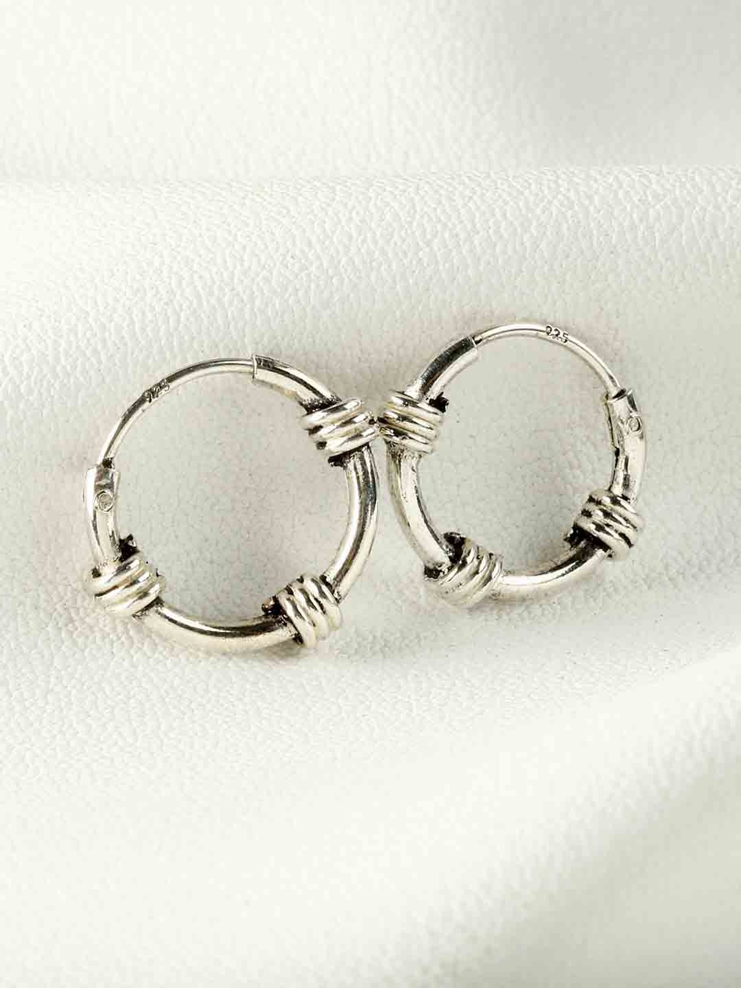 

GIVA 925 Sterling Silver Oxidised Ring Baali