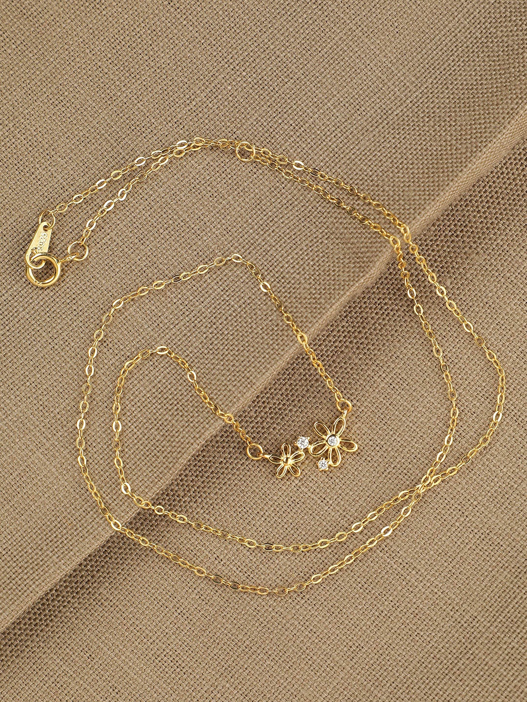 

GIVA Gold-Toned 925 Sterling Silver Silver-Plated Chain