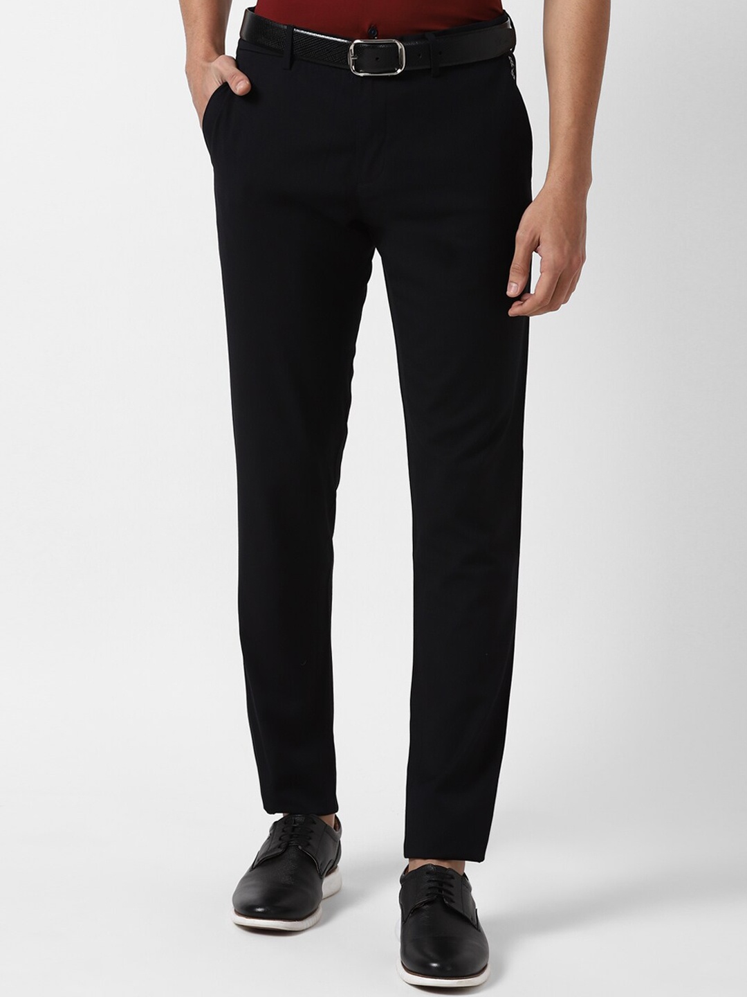 

Louis Philippe Sport Men Black Slim Fit Formal Trousers