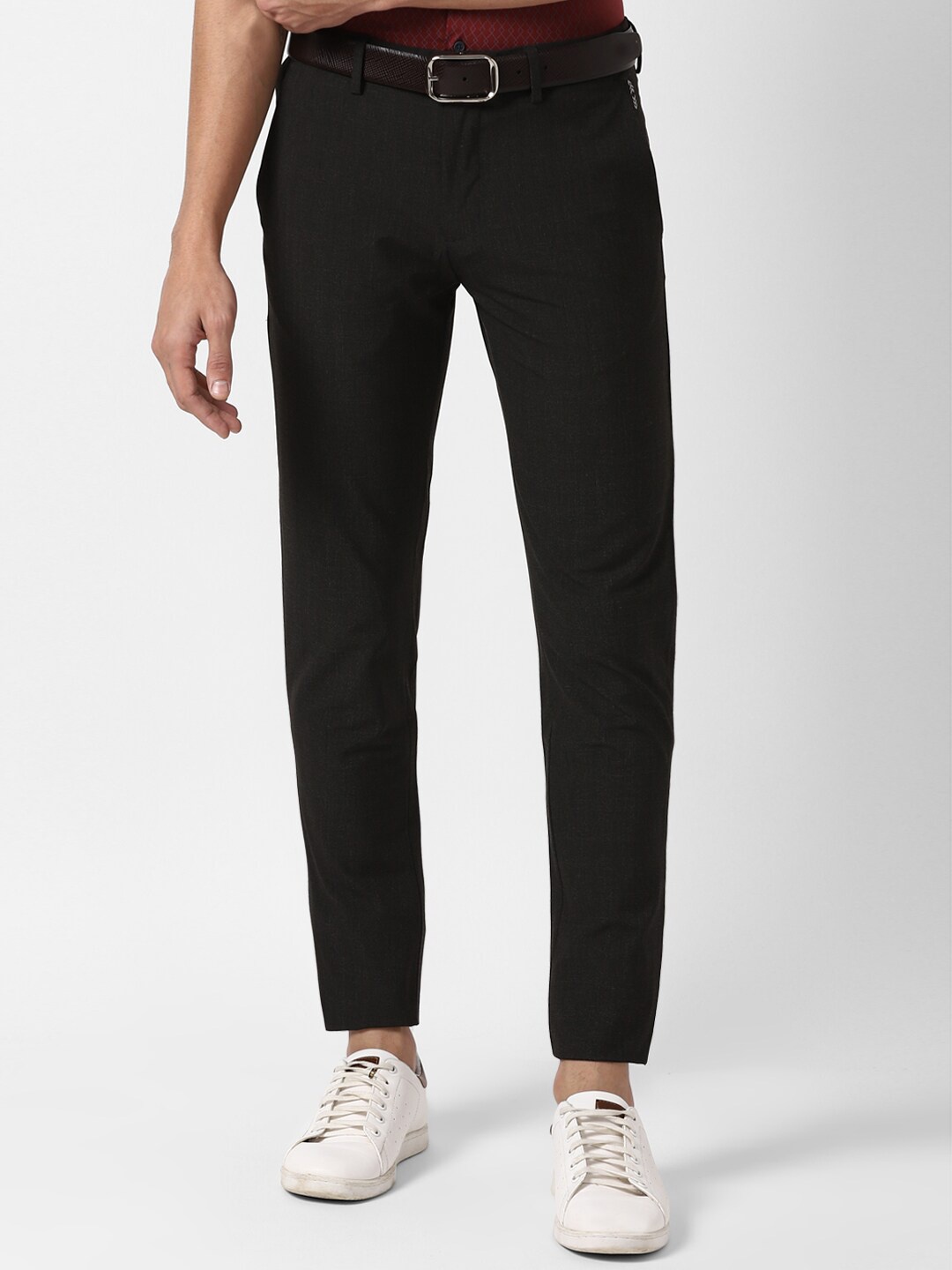 

Louis Philippe Sport Men Black Slim Fit Trousers