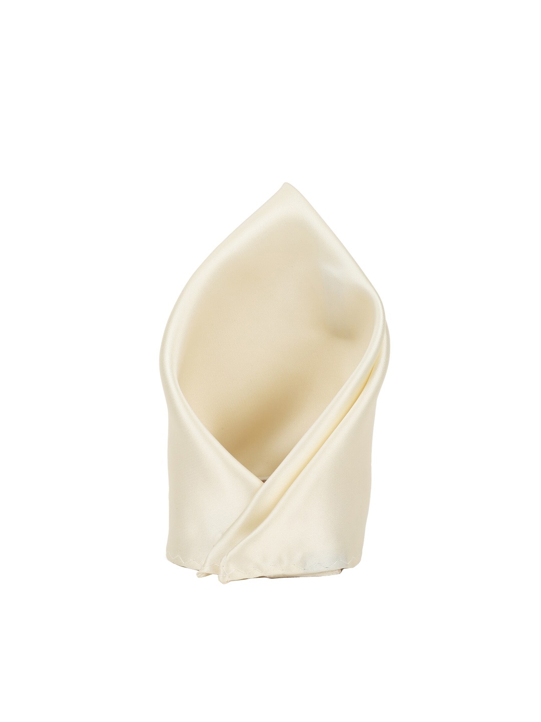 

Van Heusen Cream Coloured Solid Pocket Square