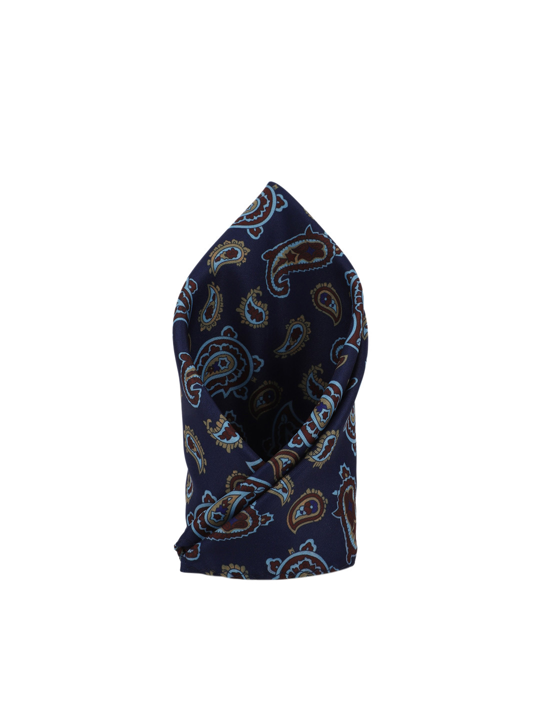 

Van Heusen Men Navy Blue Printed Pocket Square