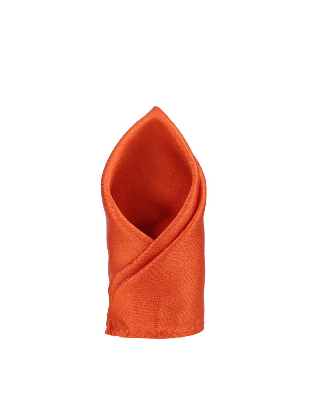 

Van Heusen Men Orange Solid Pocket Square
