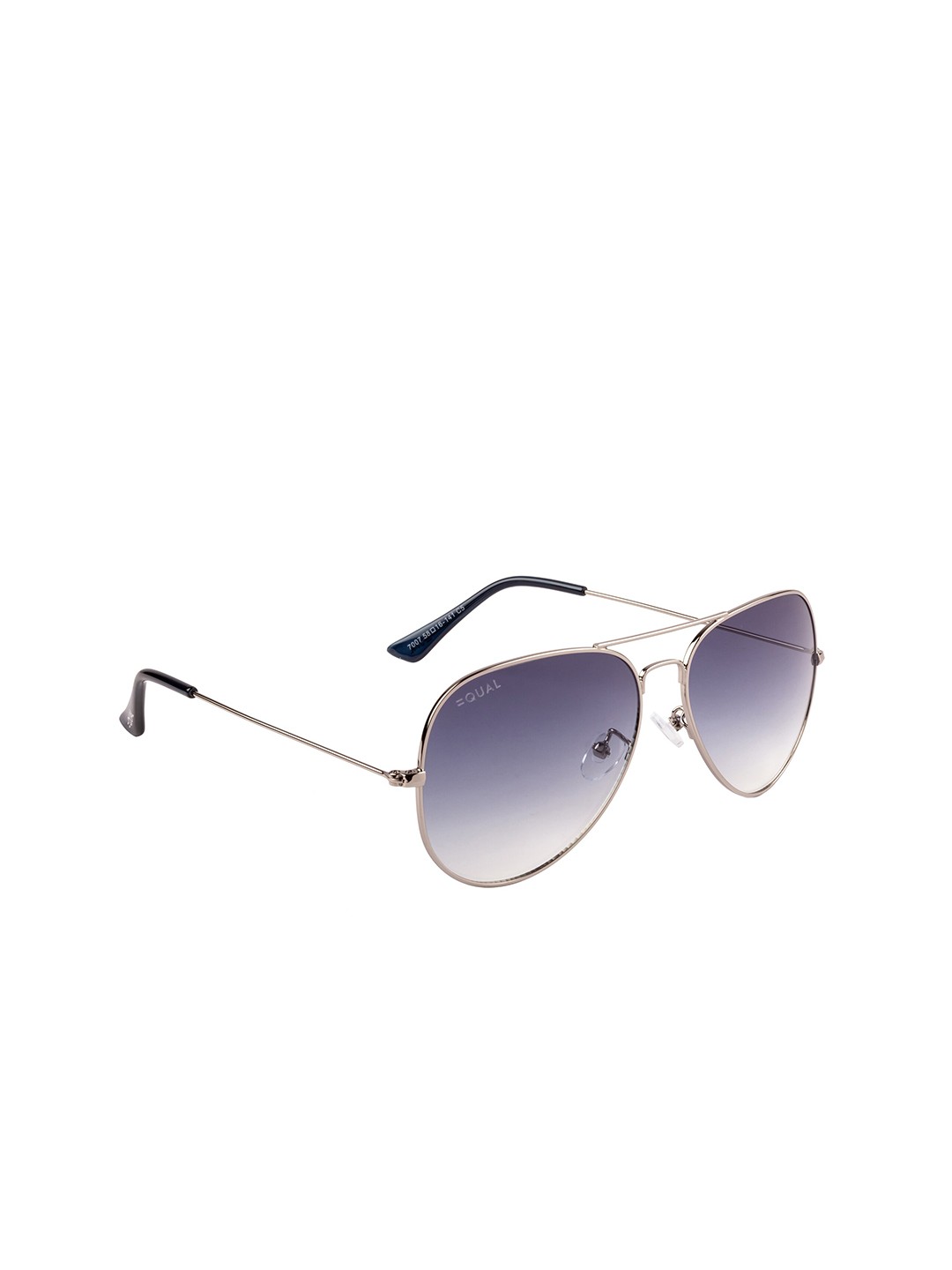

EQUAL Unisex Grey Lens Aviator Sunglasses with UV Protected Lens