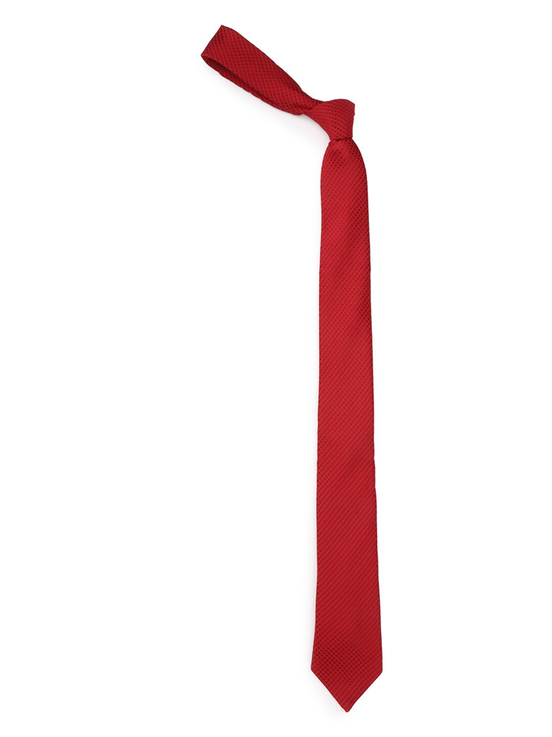 

Van Heusen Men Red Skinny Tie