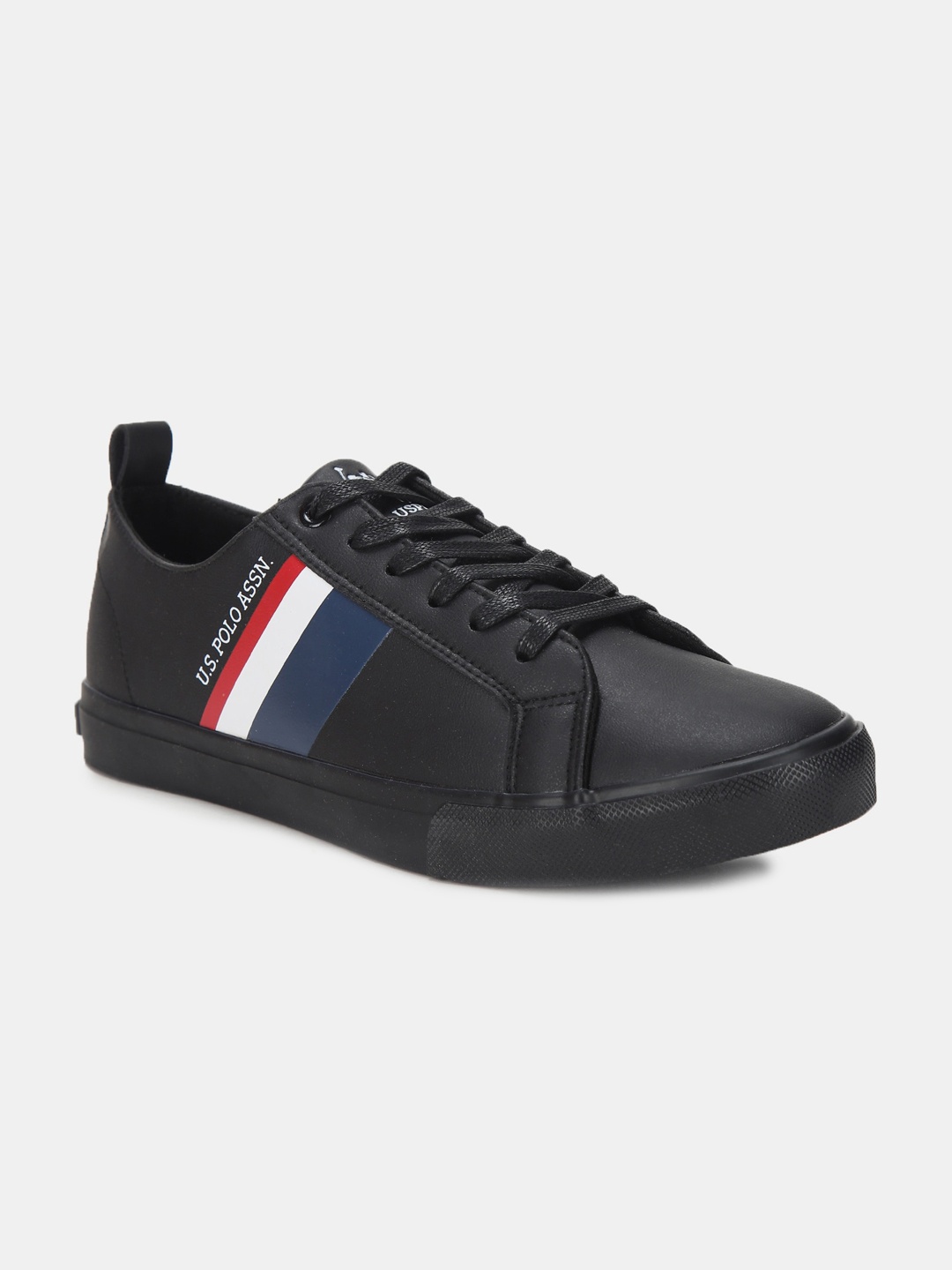 

U S Polo Assn Men Black Sneakers