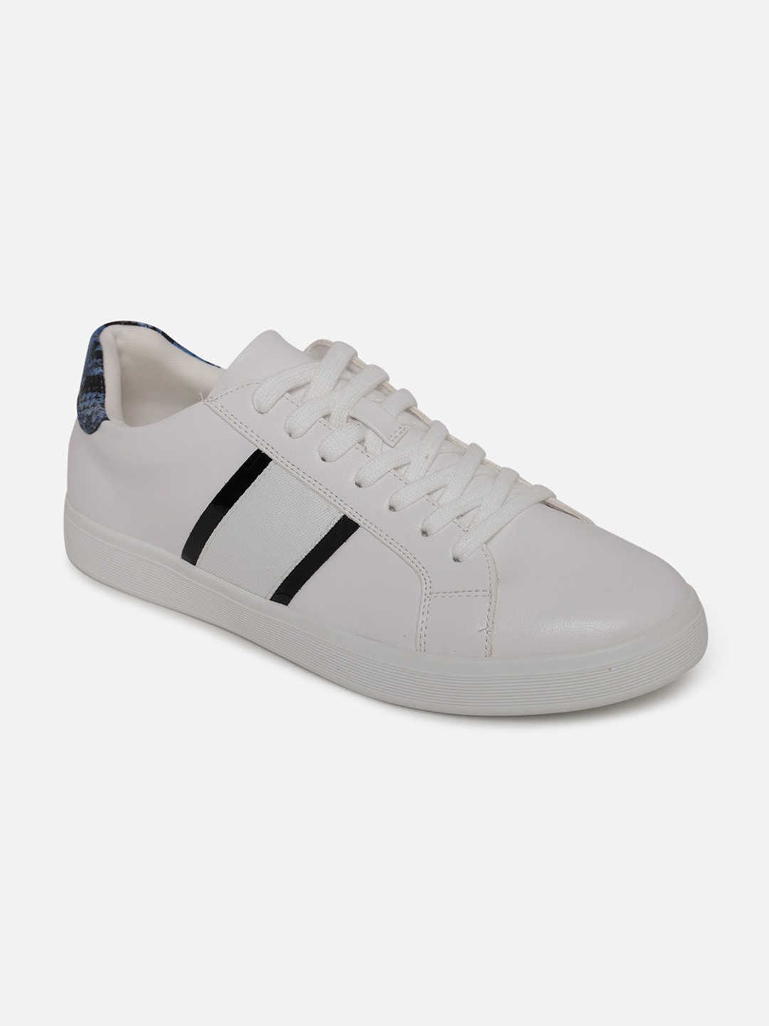 

ALDO Men White Striped Sneakers