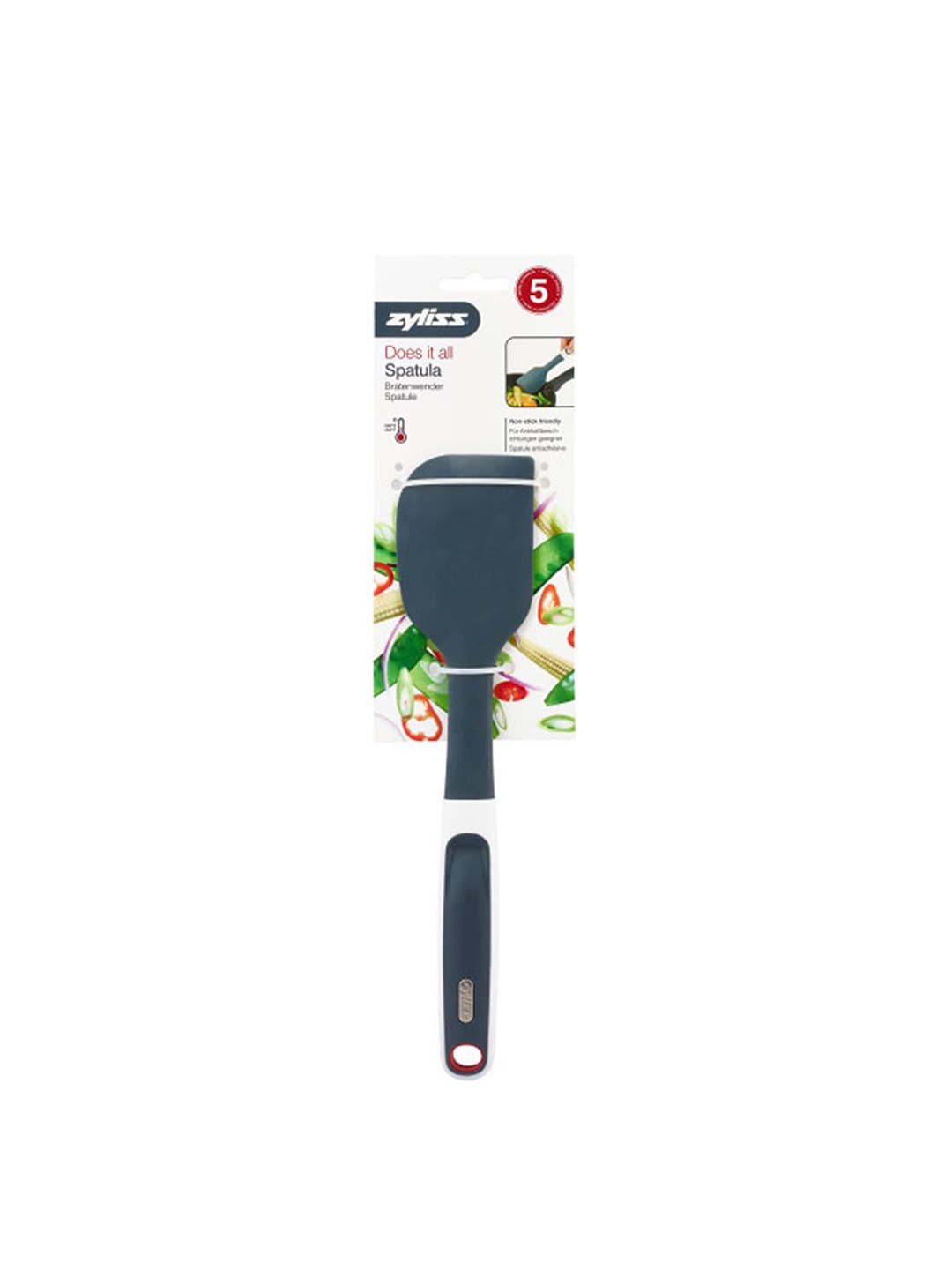 

Zyliss Black & White Solid Dishwasher Safe Spatula