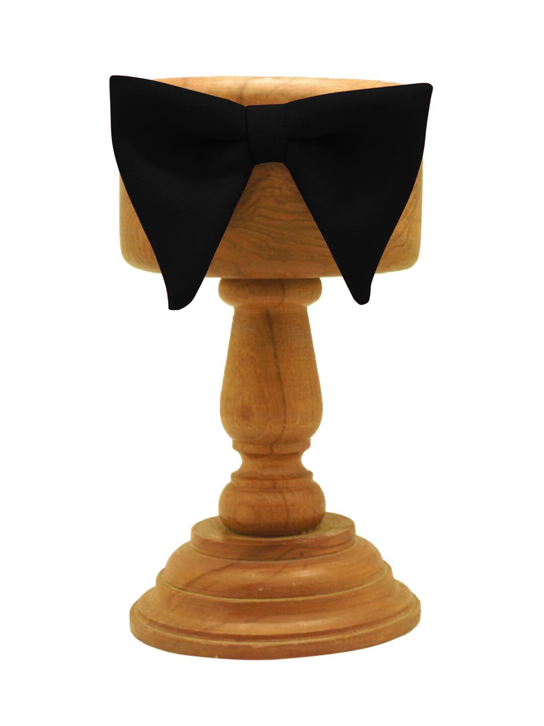 

MUTAQINOTI Men Black Bow Tie