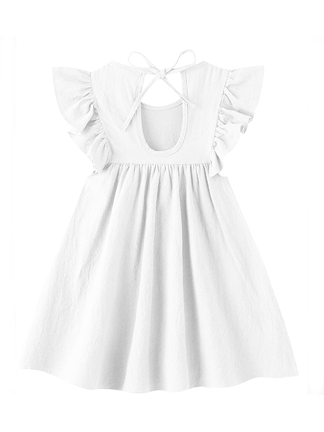 

THE BABY ATELIER Girls Off White Nightdress