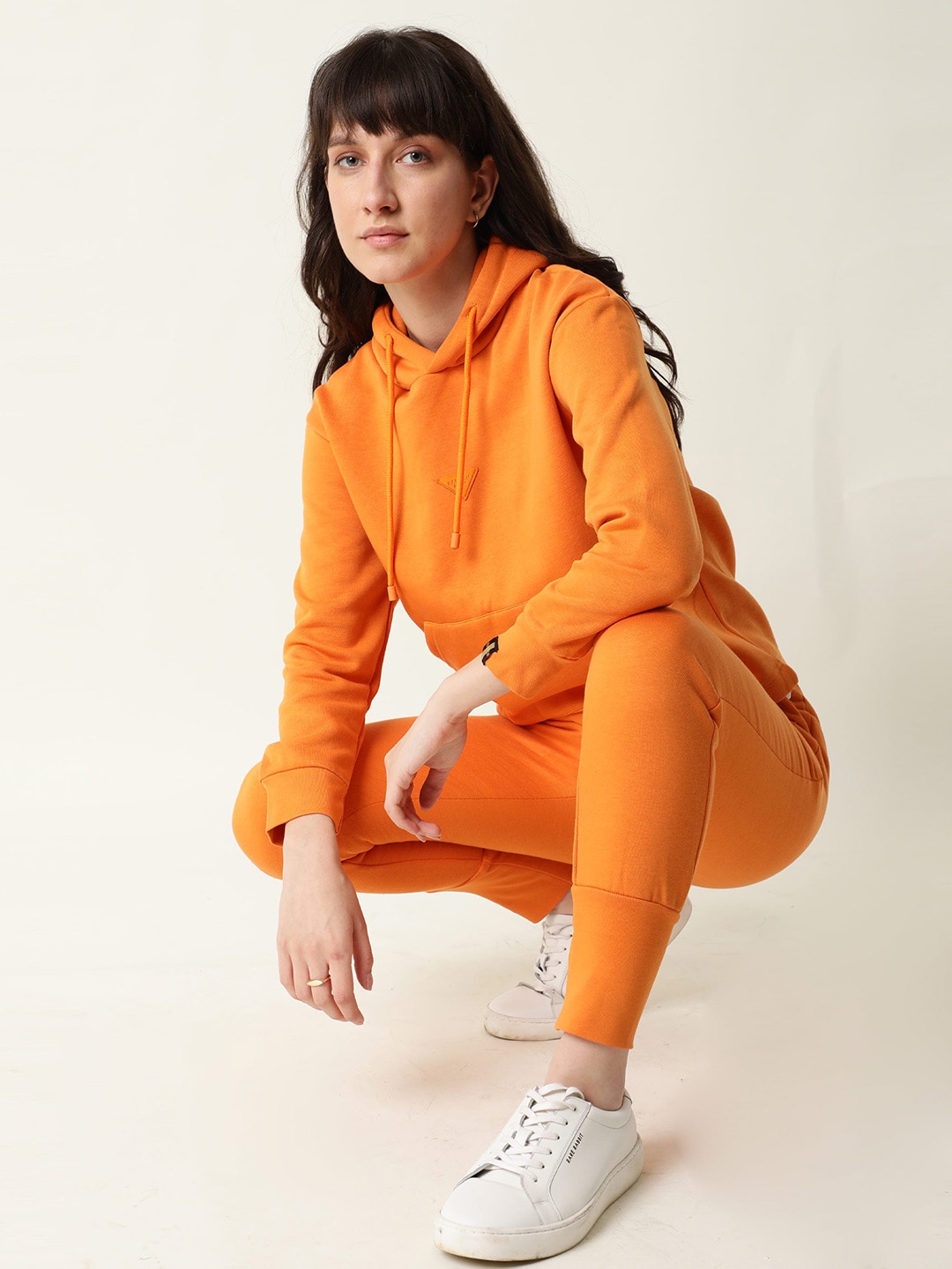 

RAREISM Women Orange Sweatshirt