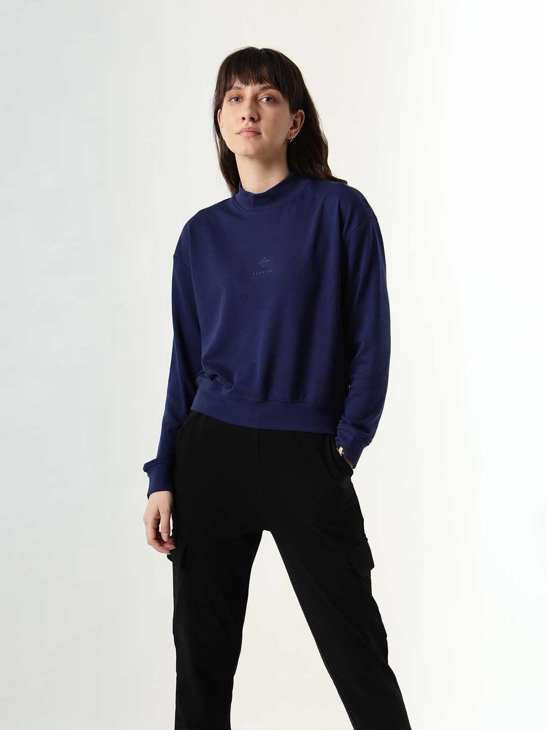 

RAREISM Women Blue Sweatshirt