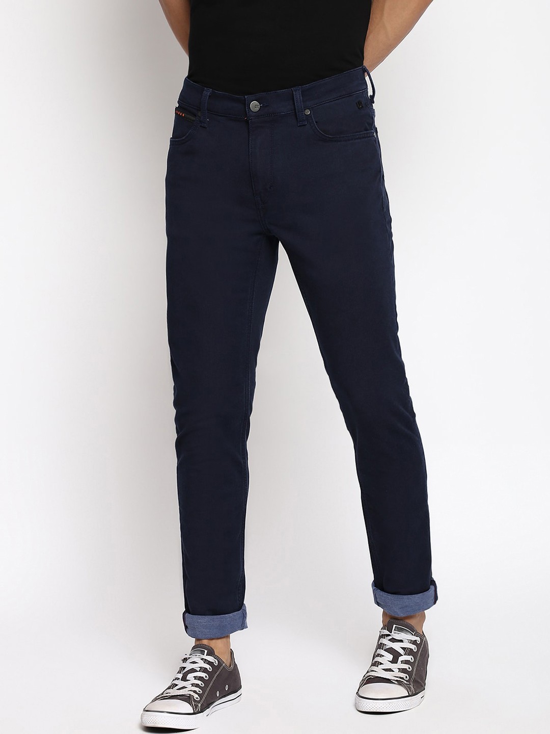 

Lee Men Navy Blue Skinny Fit Cotton Stretchable Jeans