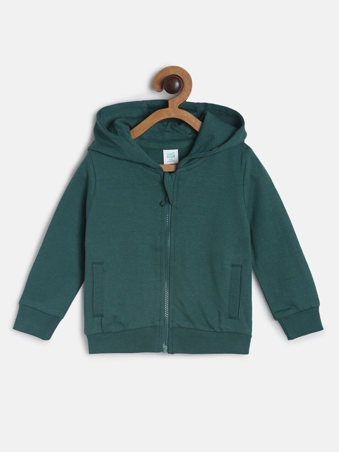 

MINI KLUB Boys Green Hooded Sweatshirt