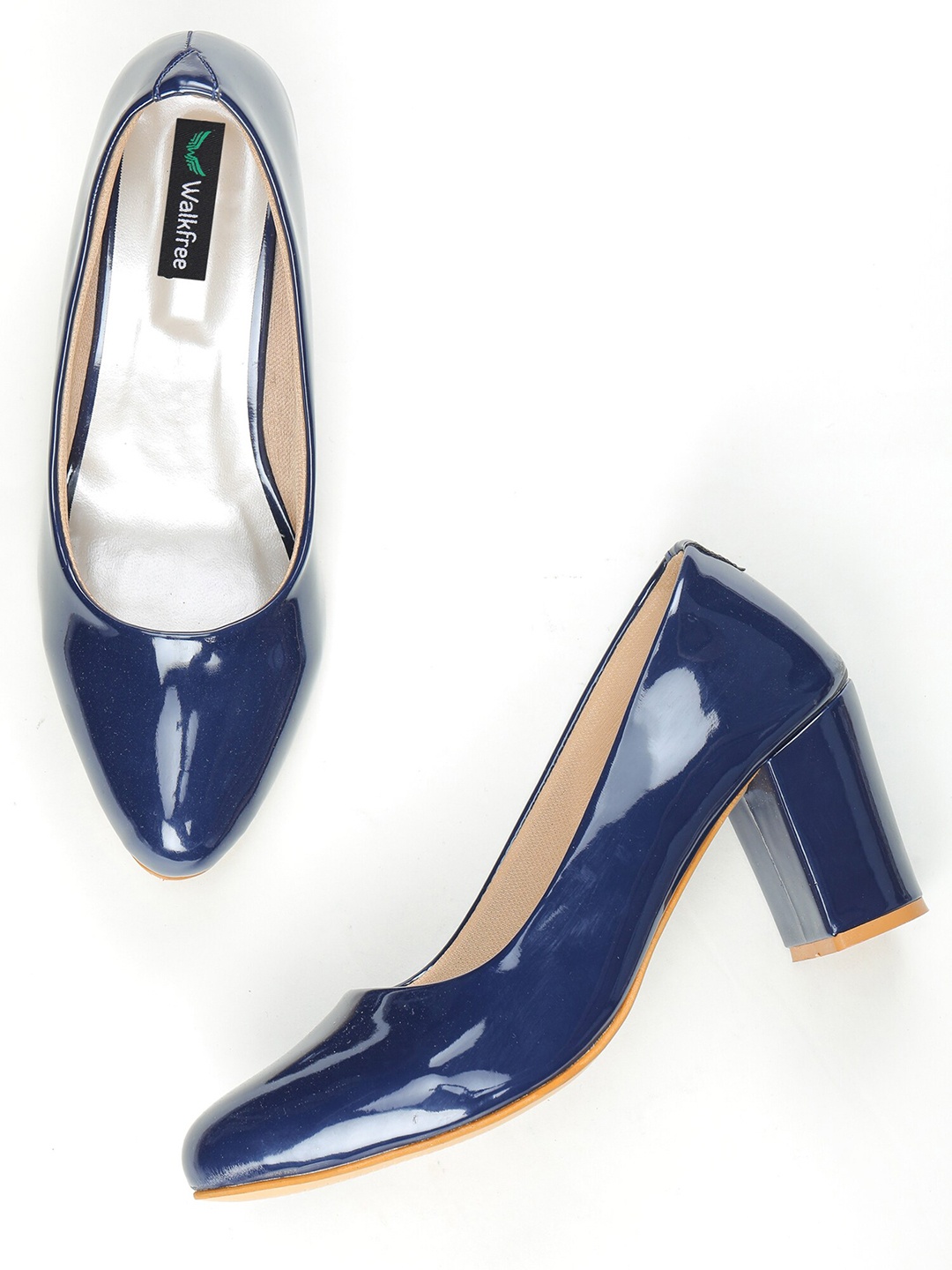 

Walkfree Blue Block Pumps