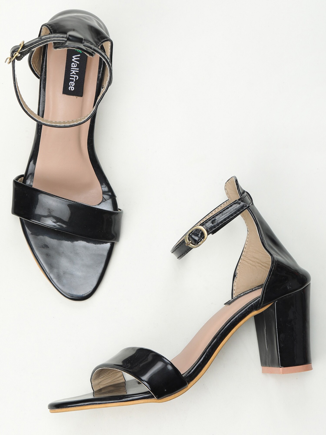 

Walkfree Black Block Heels