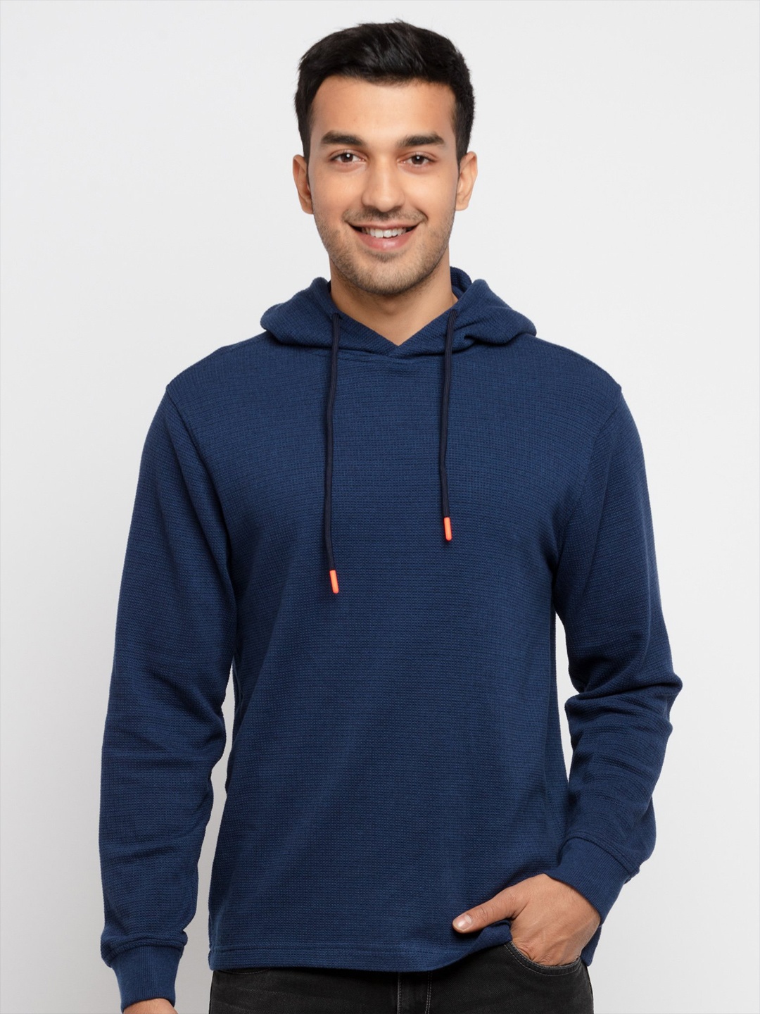 

Status Quo Men Blue Hooded Sweatshirt