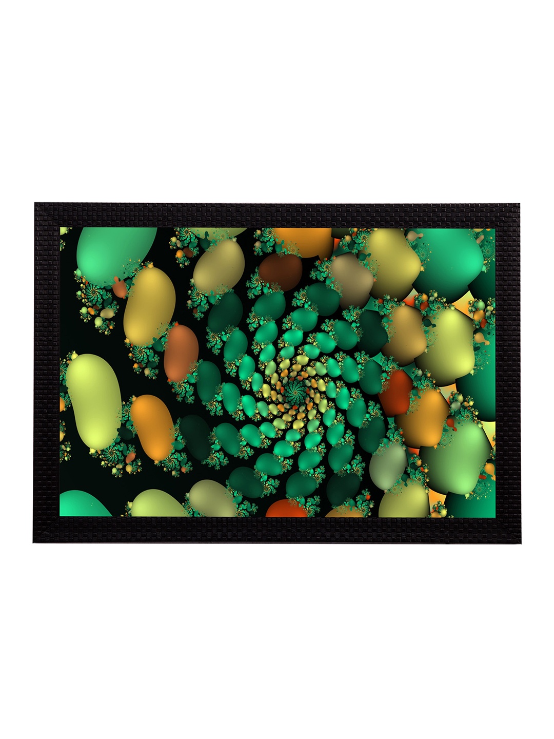 

eCraftIndia Multicoloured Abstract UV Wall Art, Multi